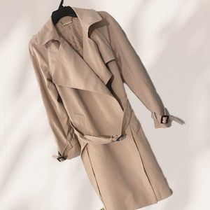 Dionne Von Ferstenburg Color Blush Spring Raincoat | Good Condition